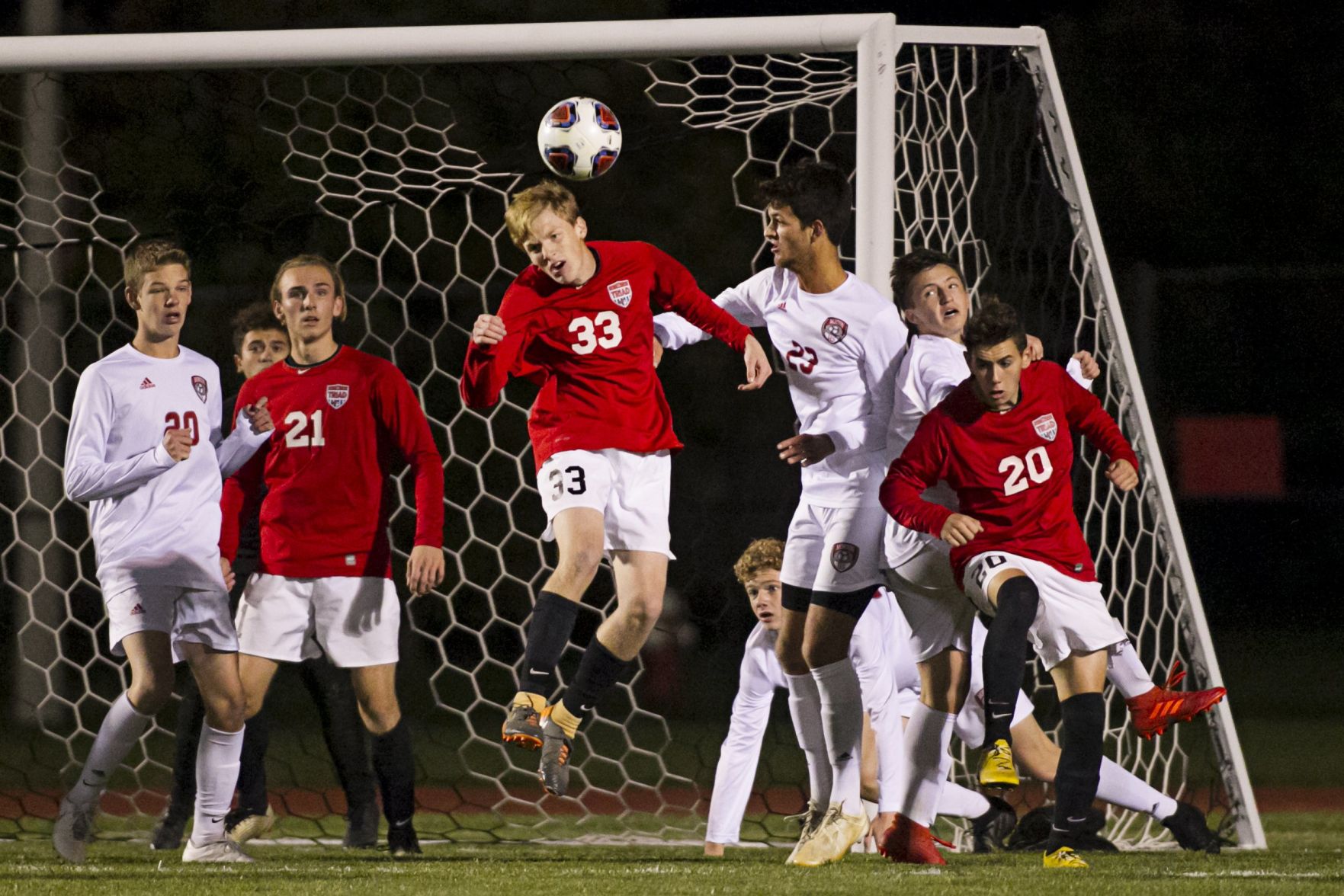 Class 2A Chatham Glenwood Super-Sectional: Triad 3, Morton 1
